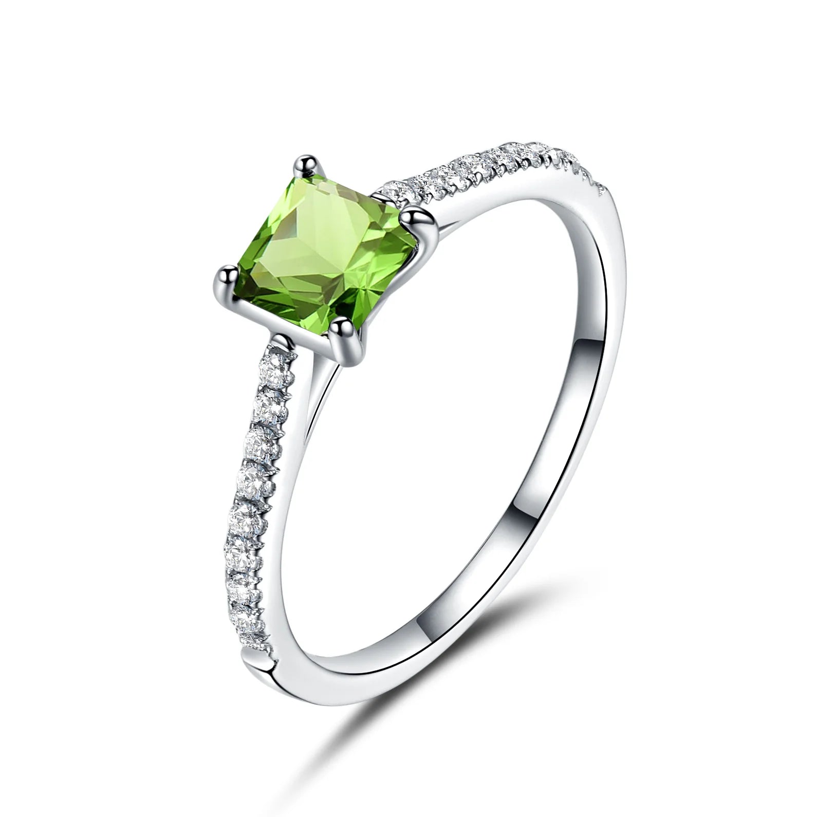 Verdantia™  Emerald Gemstone Rings - 925 Sterling Silver - Fine Jewelry